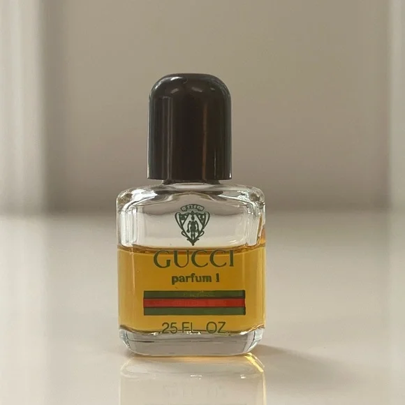 Vintage Gucci Parfum No Mini Bottle Sample Size Perfume
